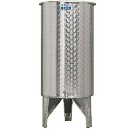 Bortartály inox 250L csappal Zottel