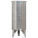 Bortartály inox 380L 2db csappal Zottel