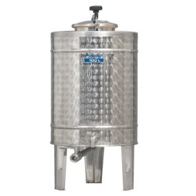 Rozsdamentes olajtartály 100L-es Zottel