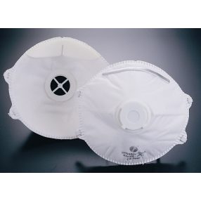 Szájmaszk FFP2NRD szelepes CE 10db/cs