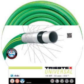   Universal csavarodás mentes locsolótömlő 1" 25m zöld