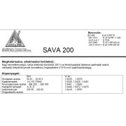 Elektroda SAVA 200 3.25 mm