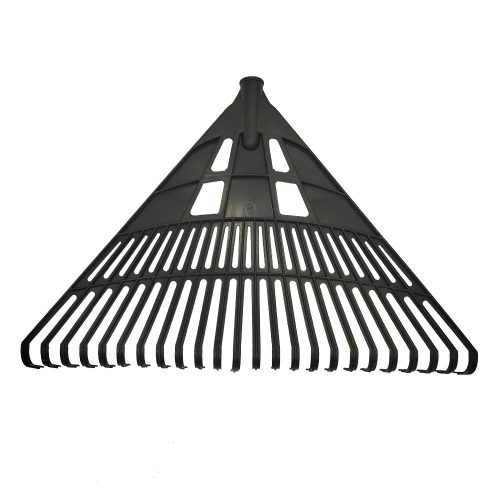 Lombseprű műanyag 60cm egyenes fekete (4547)