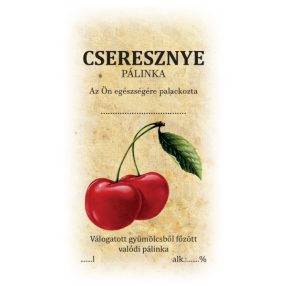 Matrica cseresznye pálinka 50db/csom