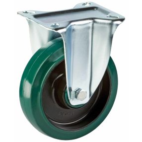 Kerék fix csapágyas elasztikus 125 39893