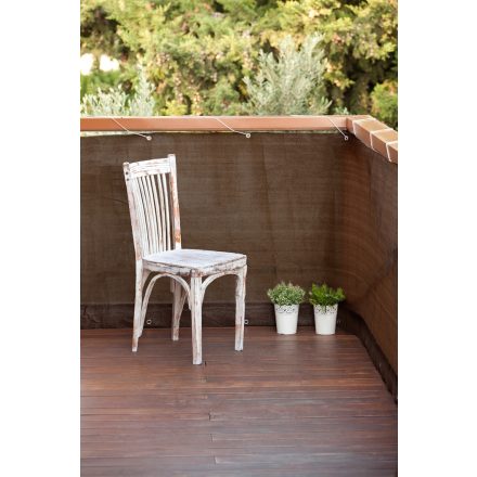 Erkélyháló fűzőlyukakkal Balcony Easy barna 0.9x5m 160gr/m2 2020724