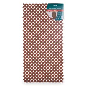   Rácsos panel/ apácarács Trellis Lop vörösesbarna 1.2x0.6m 2021926