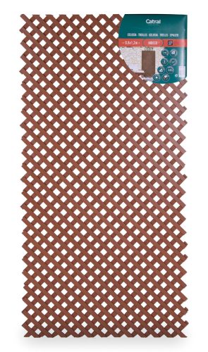 Rácsos panel/ apácarács Trellis Lop vörösesbarna 1.2x0.6m 2021926