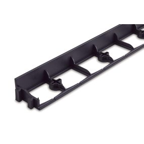   Műanyag ágyásszegély szett: Borderkit Flexi 100x8x4,5cm fekete (8db) + 16 rögzítő tüske 2019781