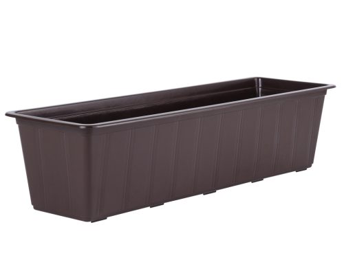 Balkonláda 60 cm  barna