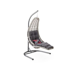 Lábtartós  Hintafotel Bodrum Szürke