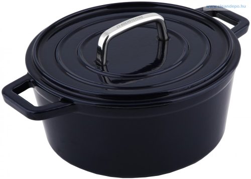 ÖNTÖTTVAS  EDÉNY ZOMÁNCOZOTT KÉK 24CM 3,5L 79369 