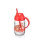 Üveg pohár szívószállal 370 ml   C-00374 