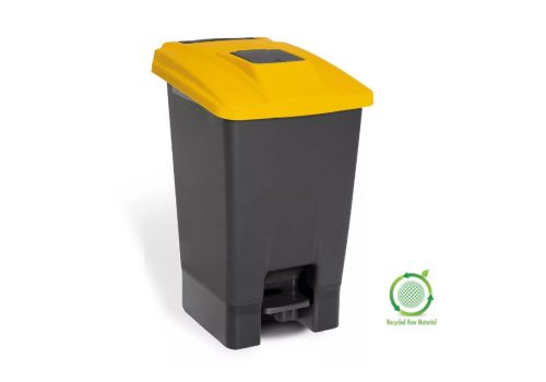 Pedálos Szemetes 70L Antracit