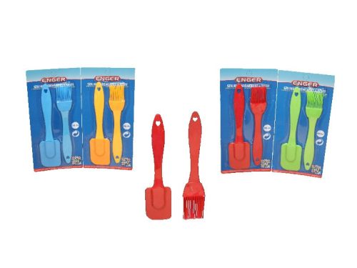 Krémlapát Szilikonos+Ecset Eng-456