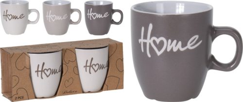 Kerámia Bögre Home 150 ml 2 db-os készlet  Q75910040