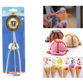 Fagyikészítő Kanál Fém Eng-357