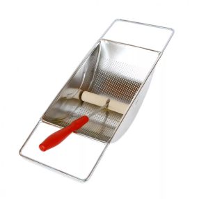 Paradicsompasszírozó Fém Teknővel