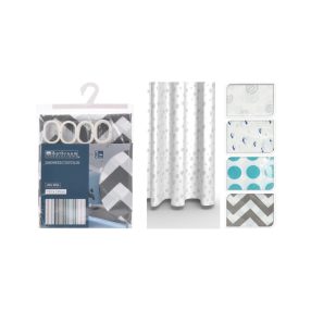 Zuhanyfüggöny 180x180 cm 502231