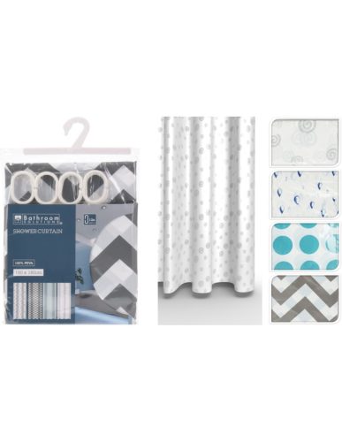 Zuhanyfüggöny 180x180 cm 502231