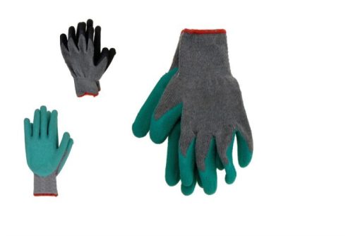 Kesztyű Pamut Latex Bevonatos  CK990230