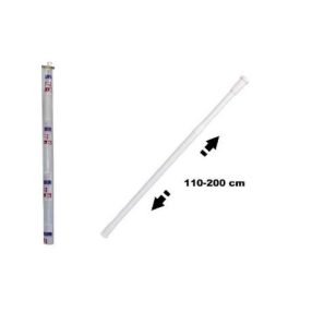 Teleszkópos zuhanyfüggönyrúd  110–200 cm  ENG592