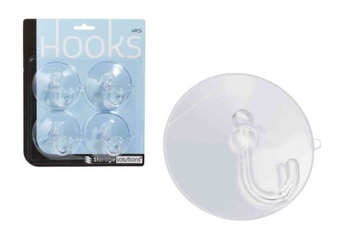 159021680 Akasztó Vákuumos 4Db 7Cm