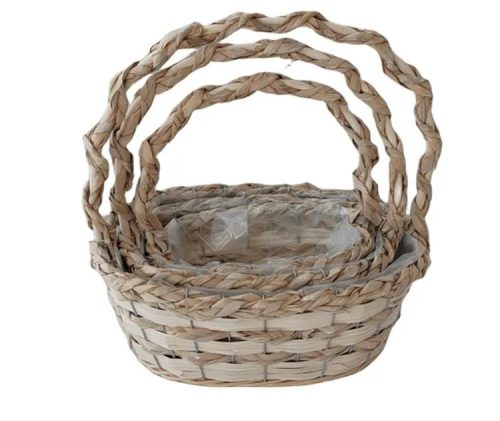 54-202 Fonott Füles Kosár Ovál "M"