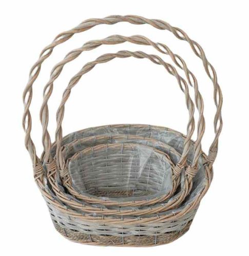 54-207 Fonott Füles Kosár Ovál "L"