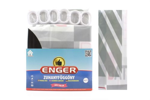 Zuhanyfüggöny  180X180 cm Eng-237