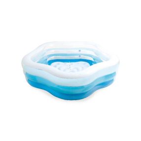   Felfújható csillag alakú medence Summer Color 175x180x53 cm