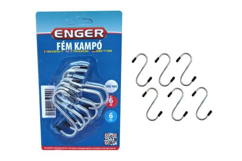 Eng-466 S-Kampó Fém 6Cm 6Db
