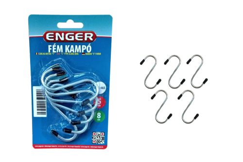 Eng-465 S-Kampó Fém 8Cm 5Db