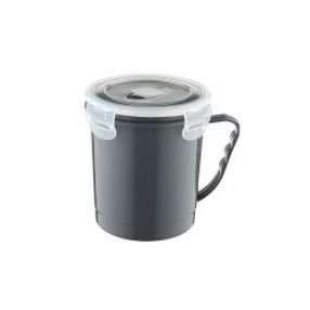   Luna műanyag bögre szilikon fedővel, mikrohullámú sütőhöz 700ml