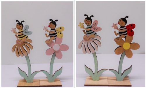 Éhecske Virággal 20Cm HY-5055 