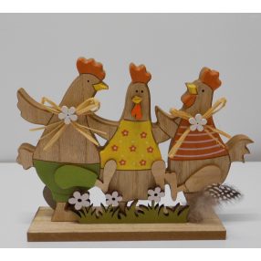 A Dekor 21Cm 3 Tyúkocska HY-4956 