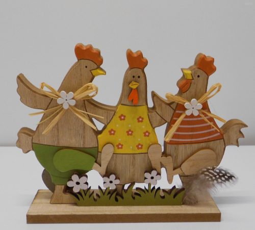 A Dekor 21Cm 3 Tyúkocska HY-4956 