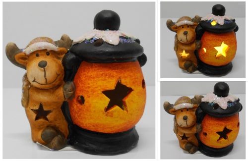 Kari Dek.Lámp.Rénszarvas AT221376