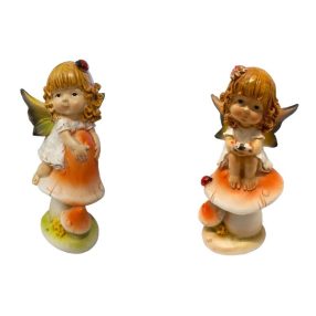 Tavaszi Dekor Angyal 14Cm AT240445