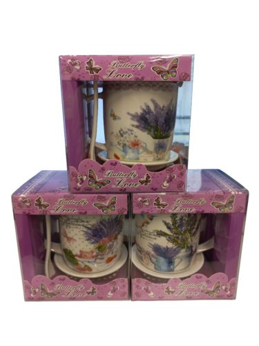 Levend.Bögre 380Mml.Díszd. JS123173