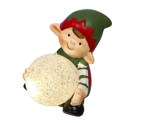 Kari Fig.Elf Led 14 Cm AT24-215