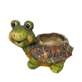 Dekor Kő Teknős Kaspó 17X11C 241166 D