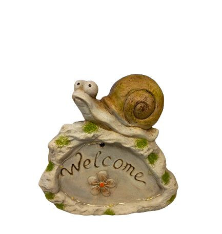 Dekor Feliratos Kő Csiga 18X 241259 D