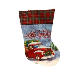 Karácsonyi dekor Mikuláscsizma  23 × 35 cm  AT24-315064