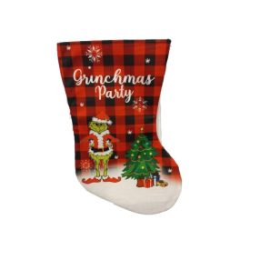 Karácsonyi Mikuláscsizma  Grincs mintával  AT24-315065