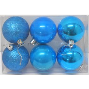 Gömb 6Cm 6Db Türkiz JS171173