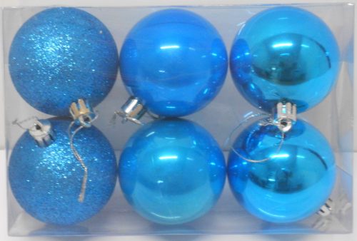 Gömb 6Cm 6Db Türkiz JS171173