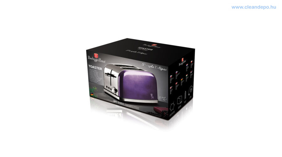 2-Slice Toaster Berlinger Haus BH-9392 Purple Eclipse