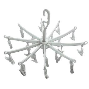 Fém csipeszes fehérnemű (körszárító)szárító