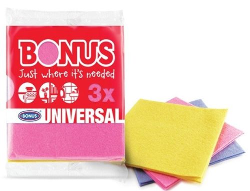 Bonus Általános törlőkendő 3db-os